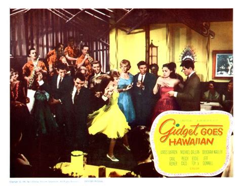 Gidget Goes Hawaiian Lobby Card Starring James Darren Michael Callan And Deborah Walley 1961