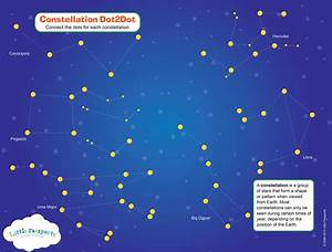 Free Printable Constellation Activity Sheet In The Playroom
