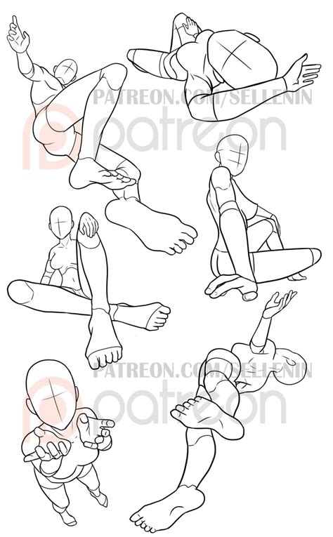 Angle Poses By Sellenin On Deviantart Poses Art Reference