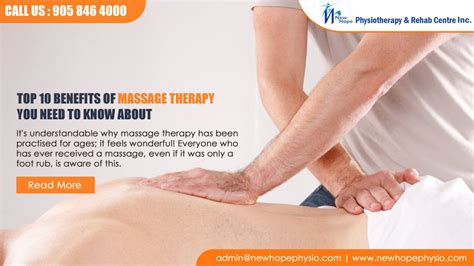 Top 10 Benefits Of Massage Therapy You Need To Know About