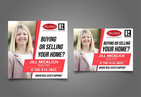 modern professional real estate agent newspaper ad design for a company by pinky design