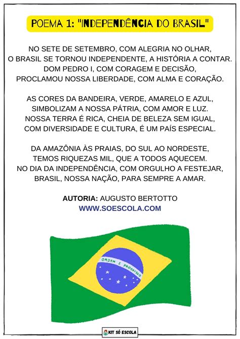 Independência Do Brasil Poema