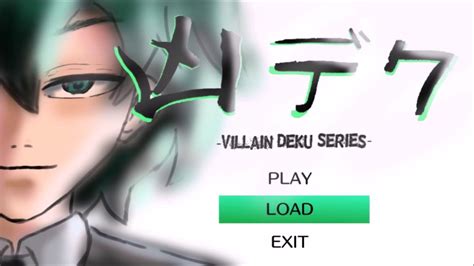 Villain Deku Game Development Youtube