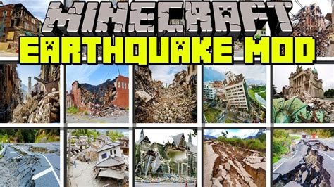 Minecraft Earthquake Mod Survive Realistic Earthquakes In A City
