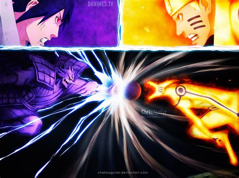 Naruto Manga 695 The Final Battle By Chekoaguilar On