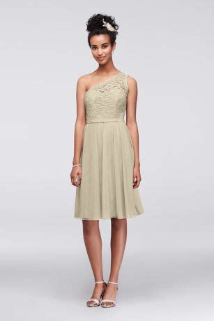 A perfect bridesmaid gift is something that's both personal and practical. Champagne Colored Bridesmaid Dresses | David's Bridal