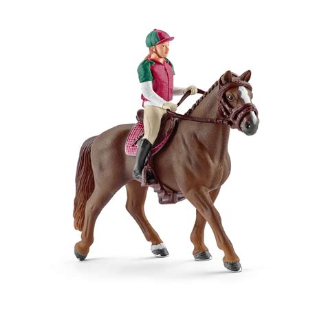 Schleich World Of Nature Farm Life Horse Riding Sets Horse Toys