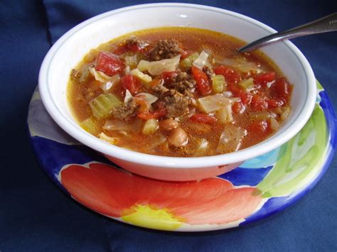 Add hamburger and cabbage and cook for 20 minutes. Cabbage And Beef Soup Recipe - Food.com