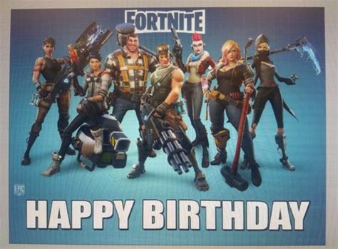 Fortnite Birthday Banner