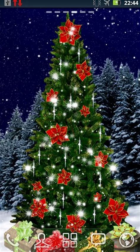 Free Download Christmas Tree Live Wallpape 530x957 For Your Desktop