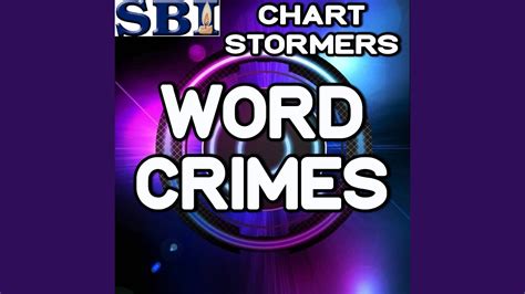 Word Crimes Karaoke Version Originally Performed By Weird Al
