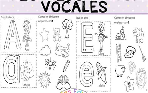 Lectoescritura Para Aprender Las Vocales Materiales Educativos Para