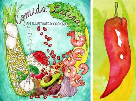comida latina an illustrated cookbook narrates author s travels in latin american countries