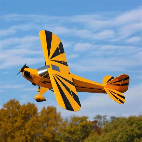 E Flite Clipped Wing Cub 12m Bnf Basic With As3x And Safe Select