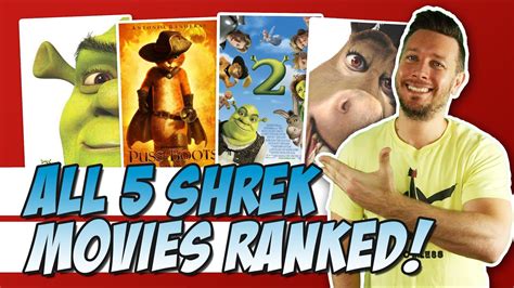All 5 Shrek Movies Ranked W Puss In Boots Youtube