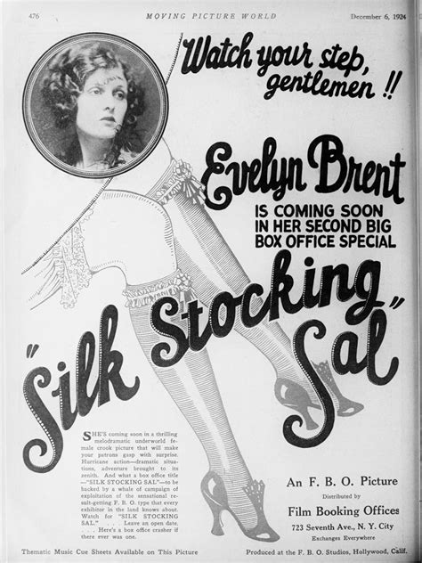 silk stocking sal 1924