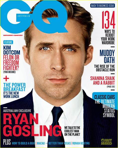 Ryan Gosling Suits Gq Australia Magazine February 2013 Photo 2797111