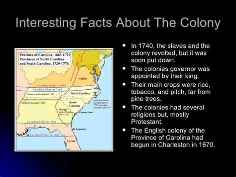 Image Result For South Carolina Colony Facts Carolina Colony South