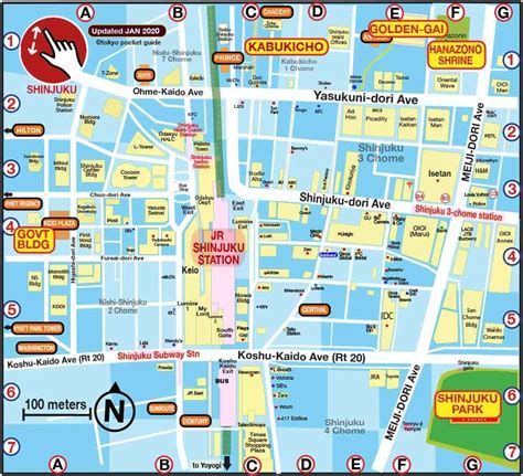 Tourist Map Of Fukuoka Japan Best Tourist Places In The World