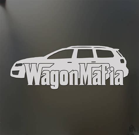 Grocery Getter Sticker Passat Fits On A Volkswagen Wagon Funny Etsy