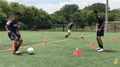 Preseason Soccer Drills Passing Receiving Fitness On The Ball