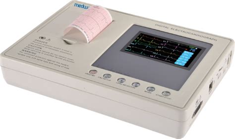 3 Channel ECG Machine, 3 Channel Electrocardiography Machine, Three Channel ECG Machine, 3 Lead ...