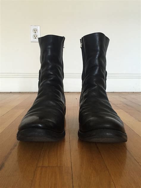 A1923 Horse Leather Zip Boot 44 Grailed