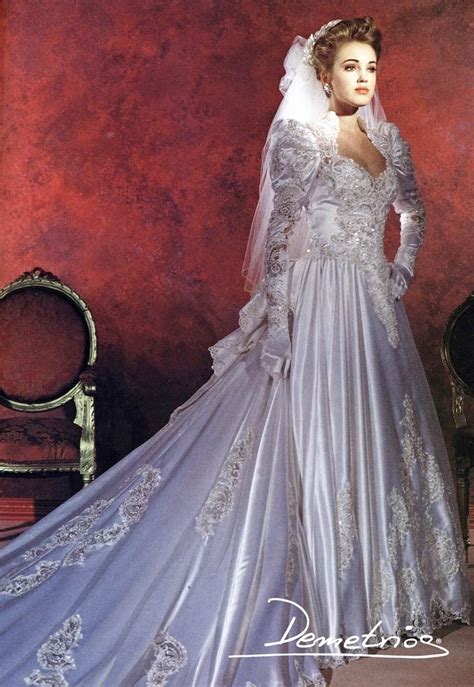 Vintage Demetrios Wedding Gown