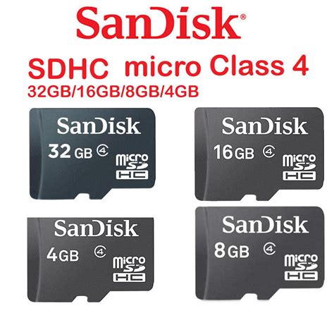Maybe you would like to learn more about one of these? Original SanDisk Micro SD SDHC Class 4 Memory Card 8GB ...