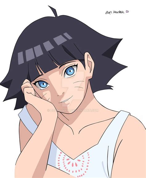 Himawari Uzumaki By Zefimankai Naruto Uzumaki Naruto Uzumaki