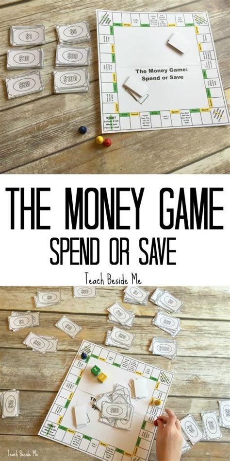 Teaching Money To Kids The Money Game Money Games