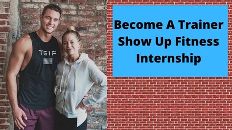 Show Up Fitness Internship Become A Personal Trainer Youtube