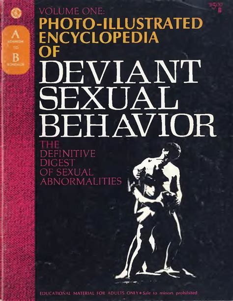 Photo Illus Encycl Of Deviant Sexual Behavior By Hommo Sapiens Issuu