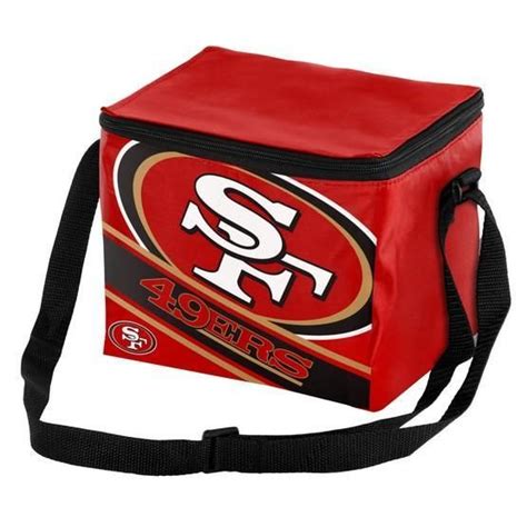 San Francisco 49ers Big Logo Stripe 6pk Lunch Bag San Francisco 49ers