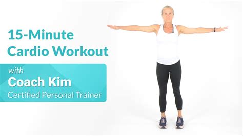 15 Minute Beginners Cardio Workout Online Fitness Gym