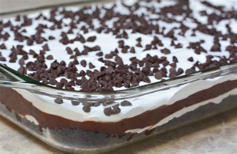 What is life without chocolate? Chocolate Lasagna Recipe - No Bake Chocolate Dessert