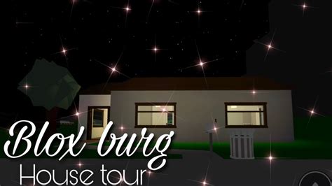 Updated Noob House Tour In Blox Burg Youtube
