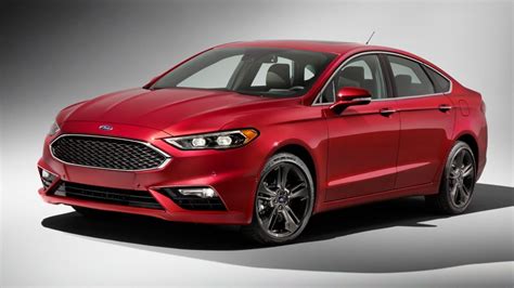 The Facelifted 2017 Ford Fusion Gets Sporty With A 325 Hp Twin Turbo V6
