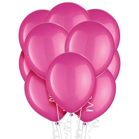 72ct 12in Bright Pink Balloons Party City