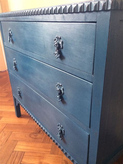 Gorgeous Chest Of Vintage Drawers Transformed Using Annie Sloan