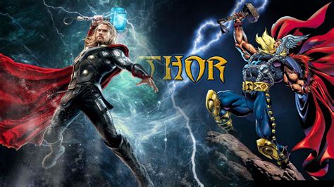 Thor In Norse Mythology Vs Marvel Who Looks Better