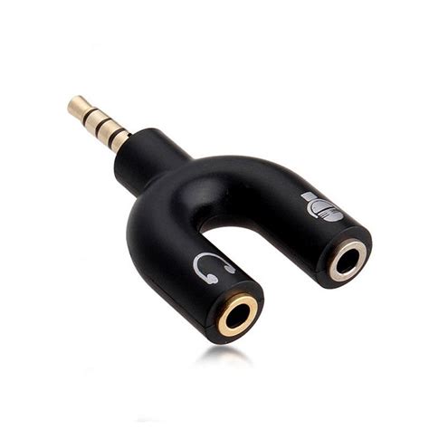 Buy Favourite Deals U Type Jack Dual 35mm Headphone And Audio Cables