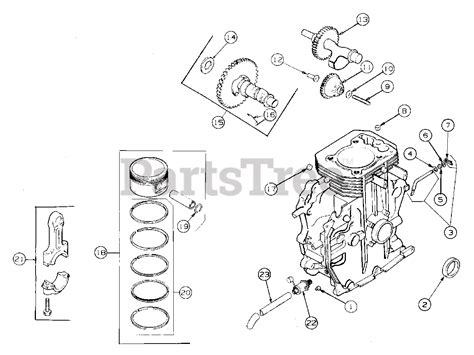 Cub Cadet 2166 Parts Diagram