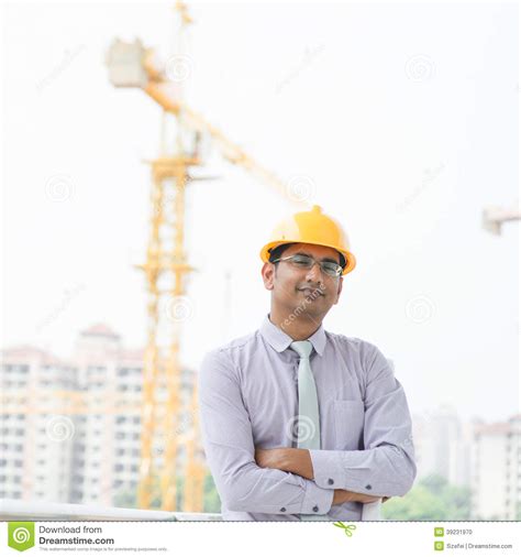 Asian Indian Male Contractor Stock Photo - Image: 39231970