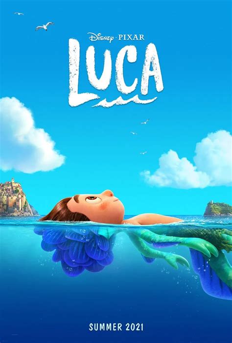 Disney Rilis Poster Anyar Dari Film Animasi Pixar Terbaru Luca Cinemags