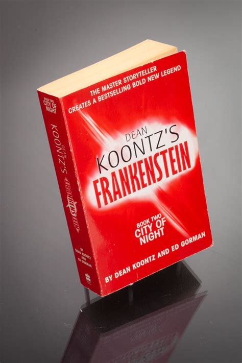 Dean Koontzs Frankenstein City Of Night A Novel Big River Books