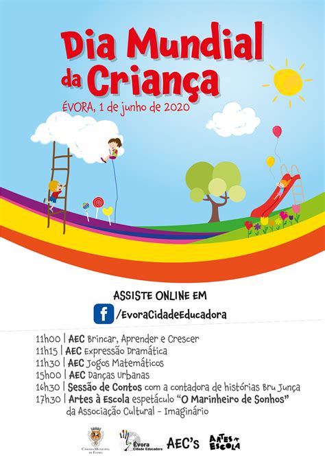 Comemorações do Dia Mundial da da Criança de Junho Câmara Municipal de Évora