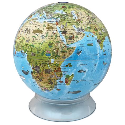 Classroom Maps And Globes Children Daynight Globe With Ar Feature