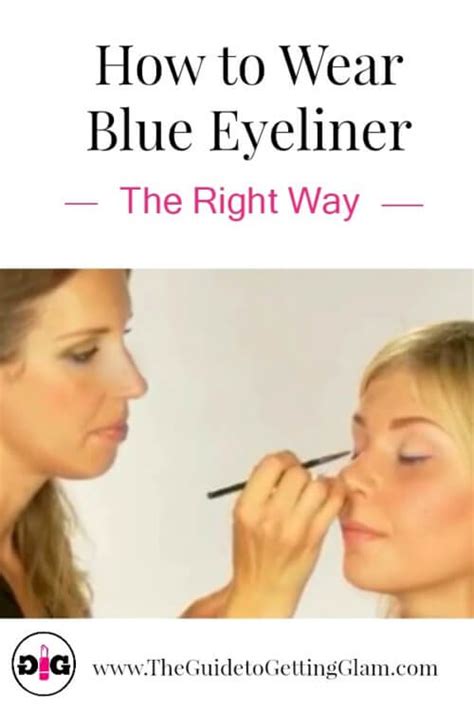 How To Wear Blue Eyeliner The Right Way The Guide To Getting Glam