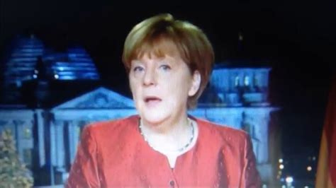 Angela Merkel Neujahrsansprache 201516 Wir Schaffen Das Youtube